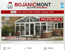 Tablet Screenshot of bojanicmont.com